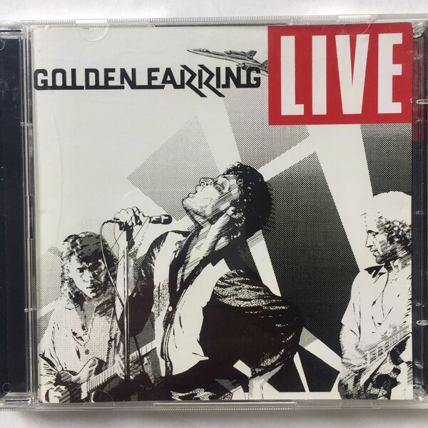 Golden Earring Live 2 CD Set Red Bullet Radar Love