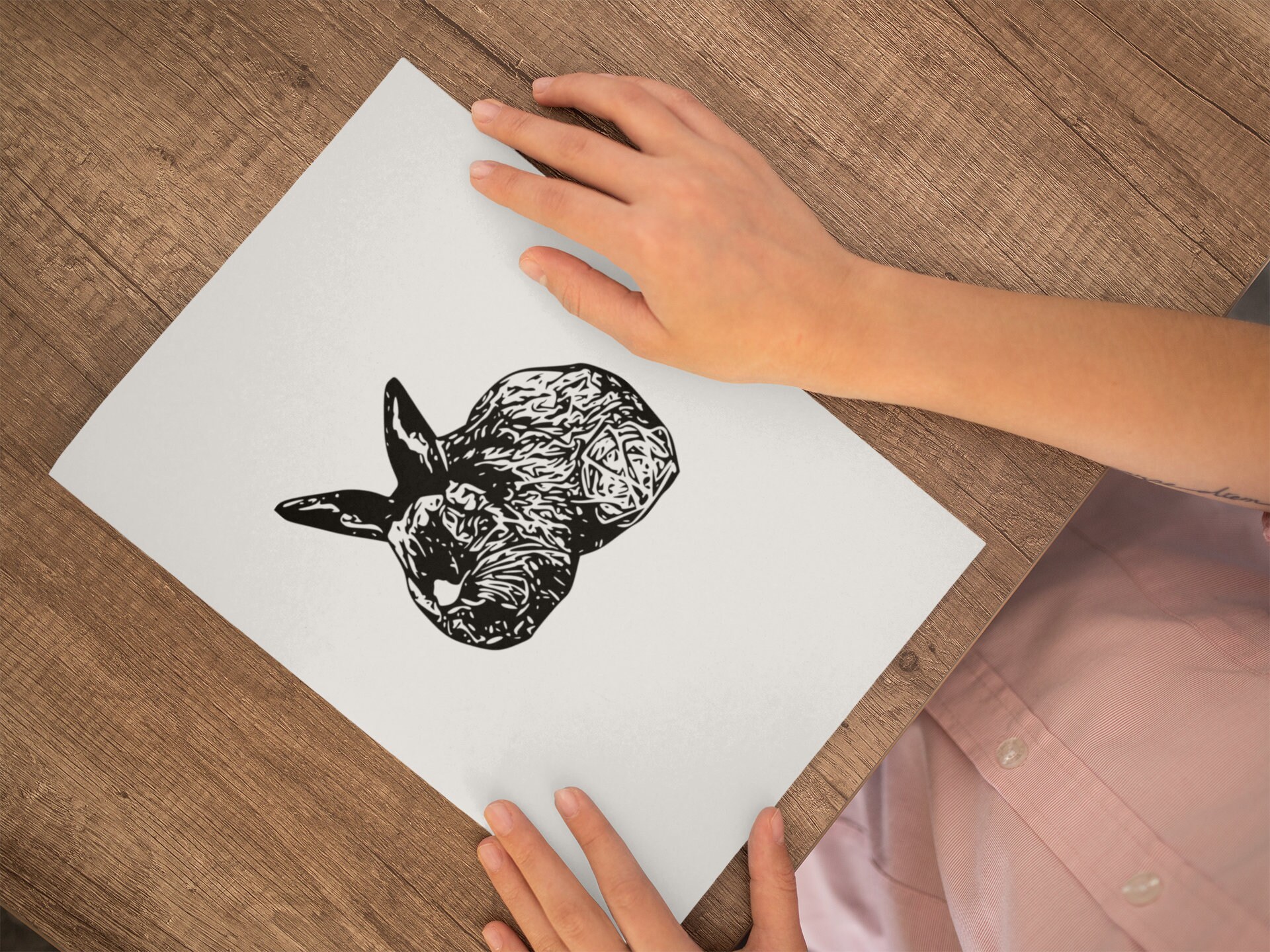 Rabbit SVG Bunny SVG Pet SVG - Etsy