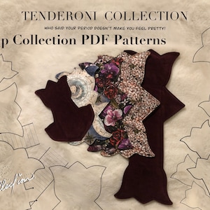 Tulip Pdf Cloth Pad Patterns (All Five Designs)