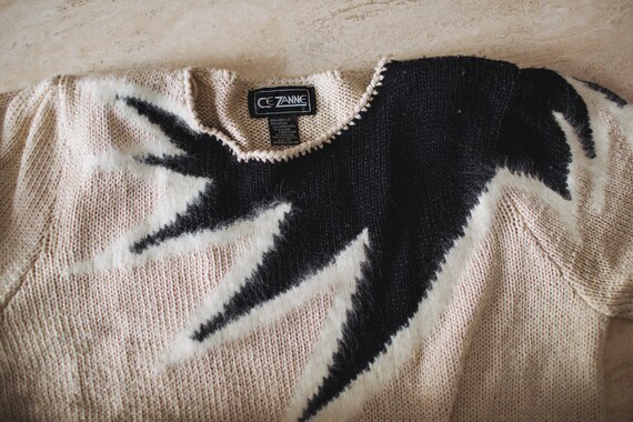 80's Geometric Pullover Sweater | Vintage Ski Swe… - image 6