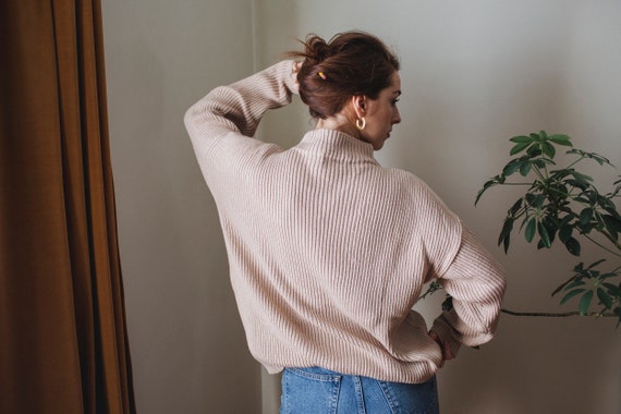 90's Cotton Sweater Set | Vintage Knit Sweater an… - image 7