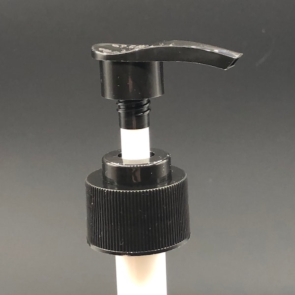 28-410 Lotion Pump | Soap Pump | Pump Replacement | Dispenser Pump | Soap Dispenser | Sanitizer Pump | Black Plastic Pump | Shampoo Pump |