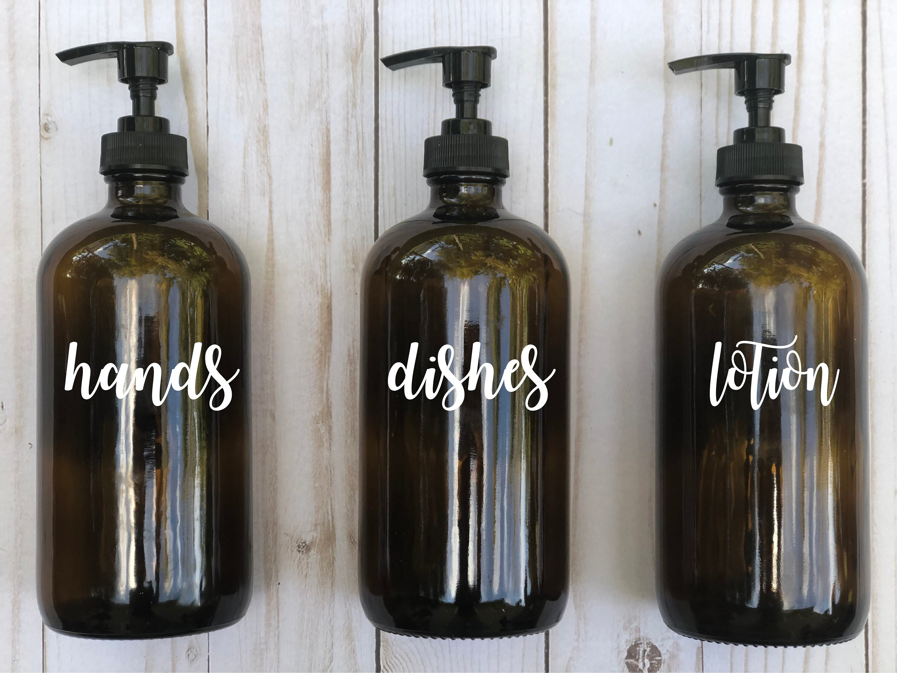Glass Dish Hand Soap Dispenser | Soap Dispenser | Kitchen Soap Holder | Soap Dispenser Pump | Dish Soap Dispenser | Glass Soap Dispenser |