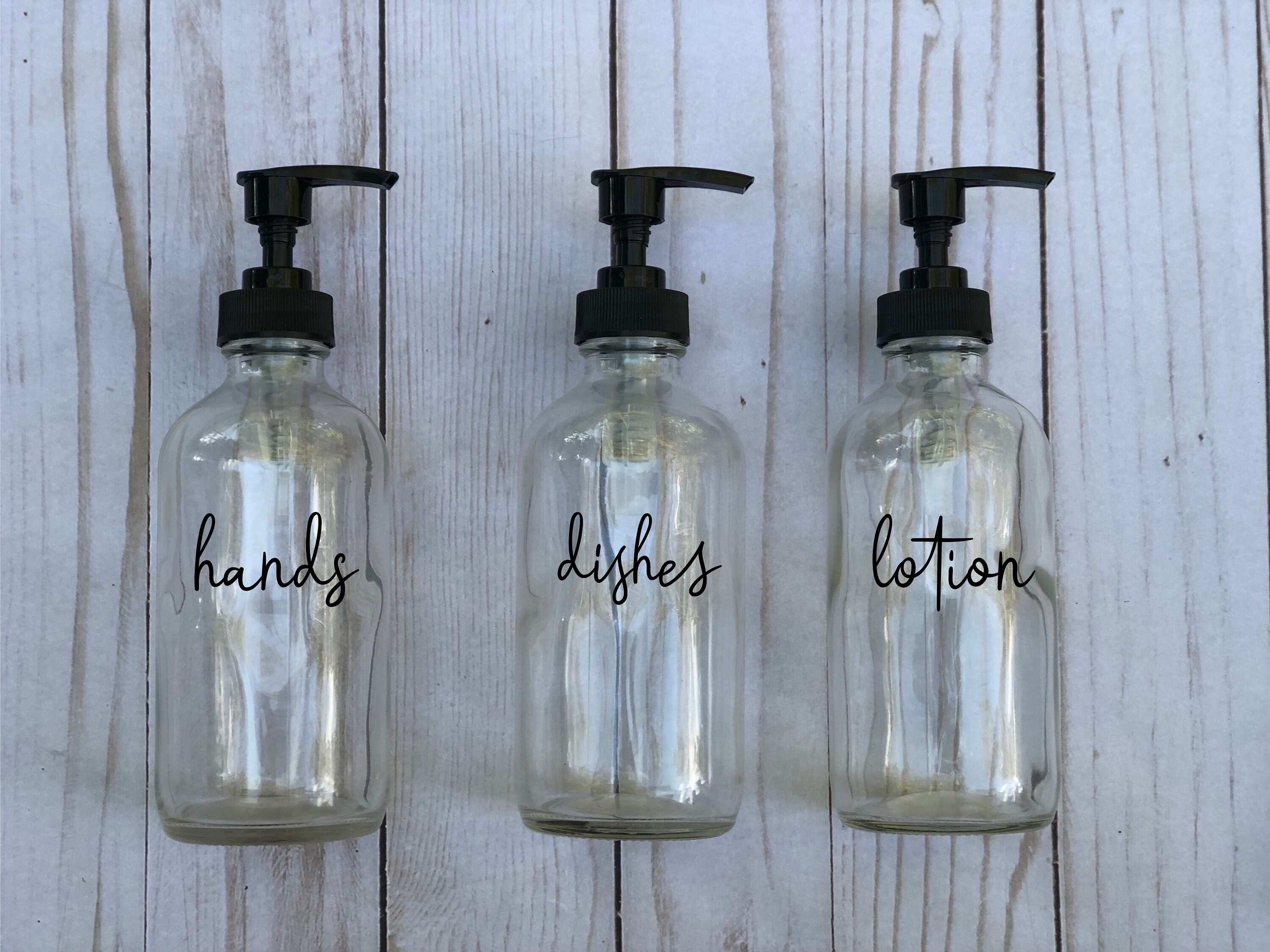 Hands Dishes Lotion Bottles | Soap Dispenser | Kitchen Soap Holder | Soap  Dispenser Pump | Dish Soap Dispenser | Glass Soap Dispenser |