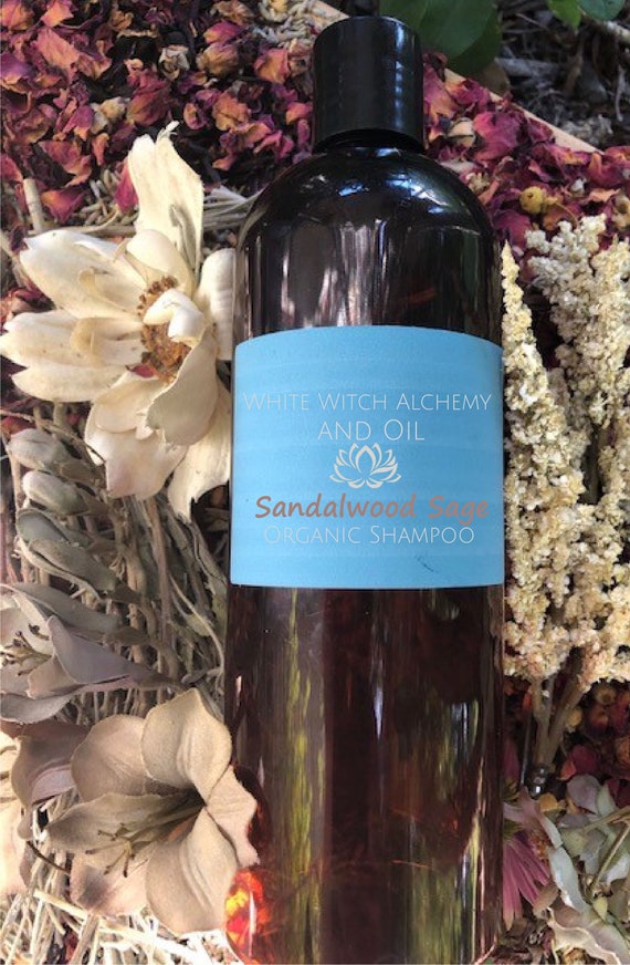 Sandalwood Sage Organic Shampoo Essential Oil Blend Etsy