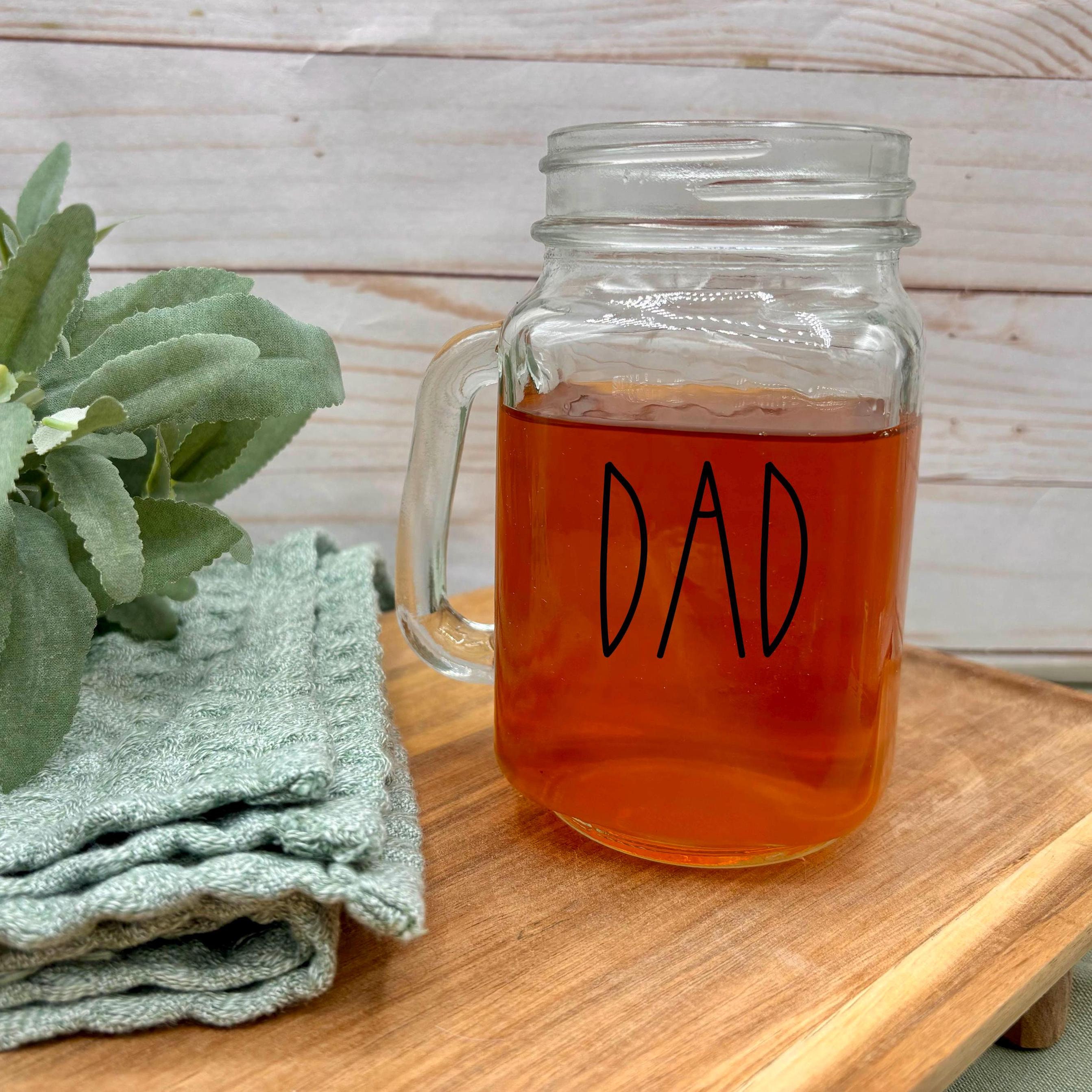32 Oz Mason Jar With Handles - Etsy