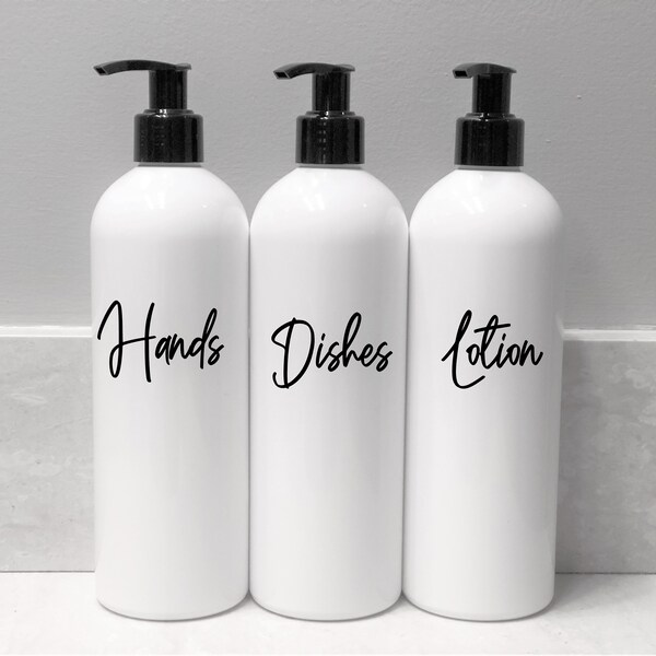 Soap Dispenser Set Etsy