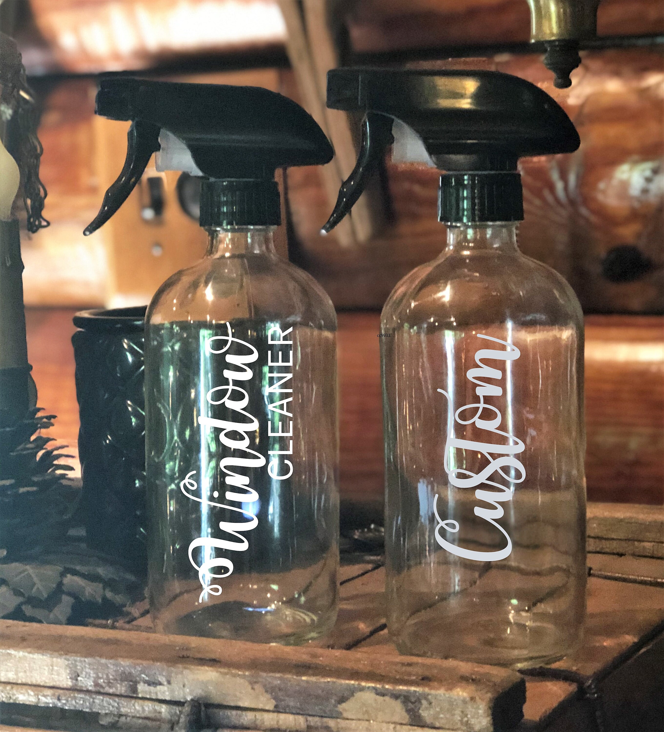 16 Oz Clear Spray Bottle Linen Spray Bottle Plant Spray Etsy