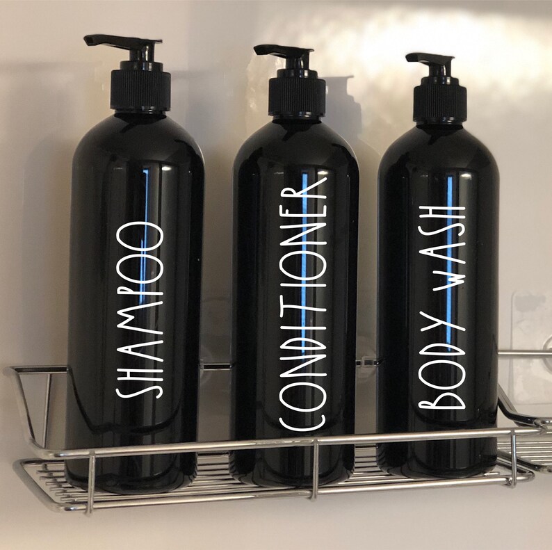 Shower Gift Gift 3 Black Bathroom Set Farmhouse Bathroom Bathroom