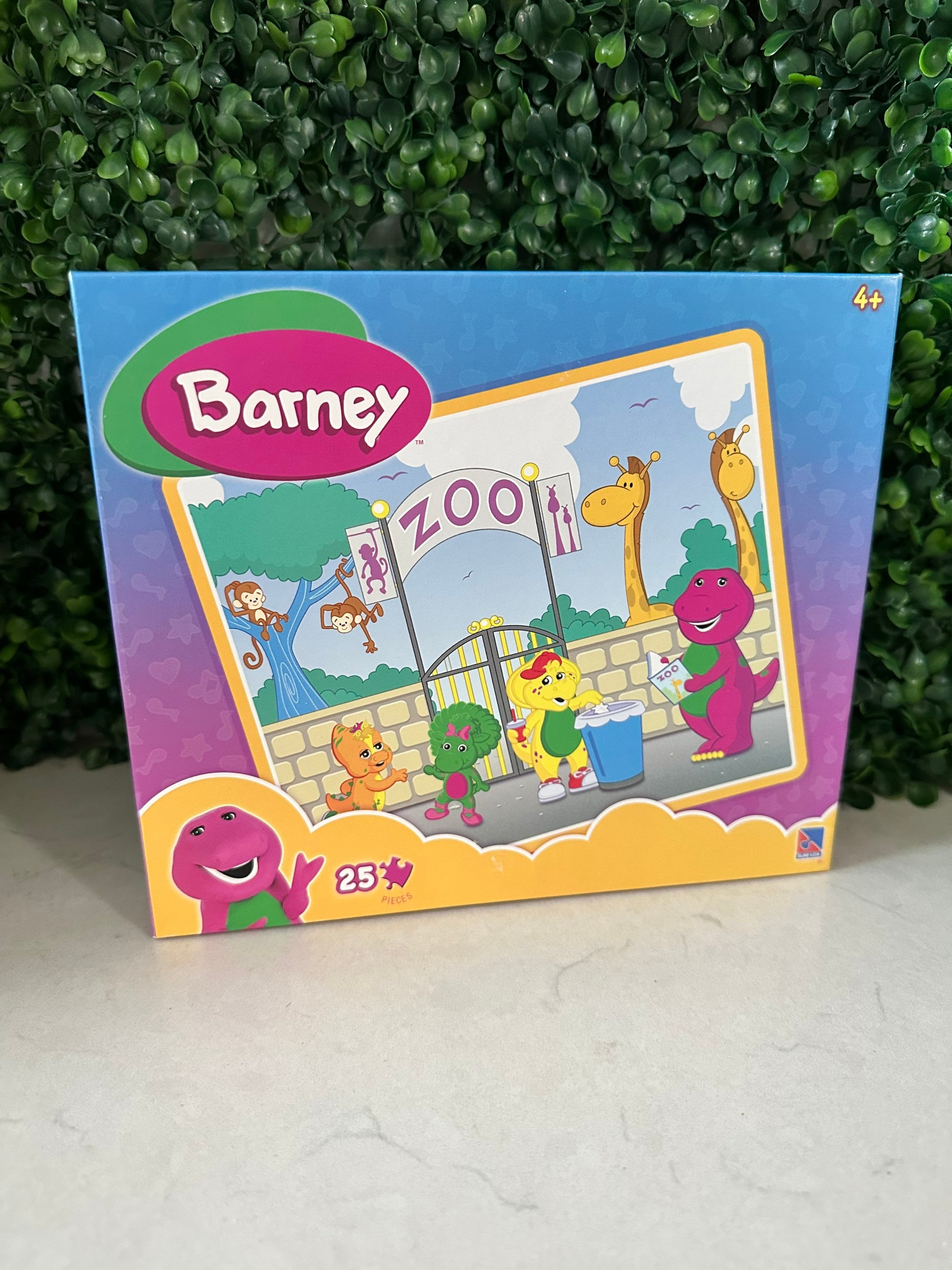 Mattel Barney and Friends 25 Piece Tray Puzzle for sale online