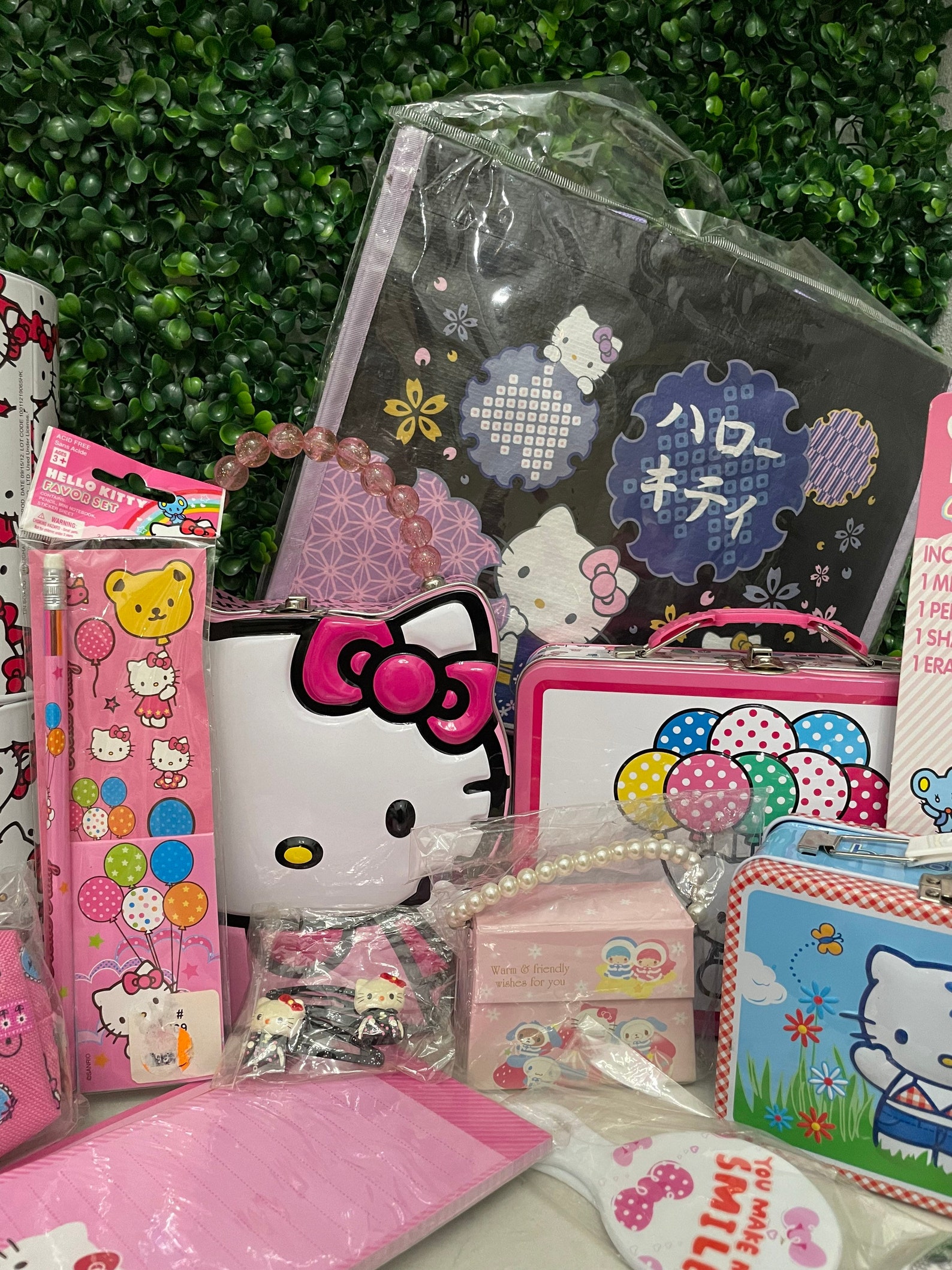 Hello Kitty Sanrio Mystery Boxhello Kitty Box Comes With 10 Etsy