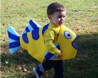 Flounder Fish Body Costume Ready to Ship