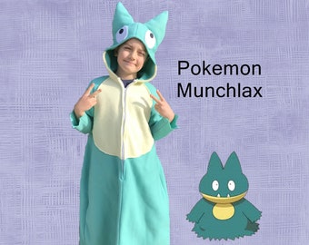 Pokemon Munchlax Costume Custom-made Child Sized