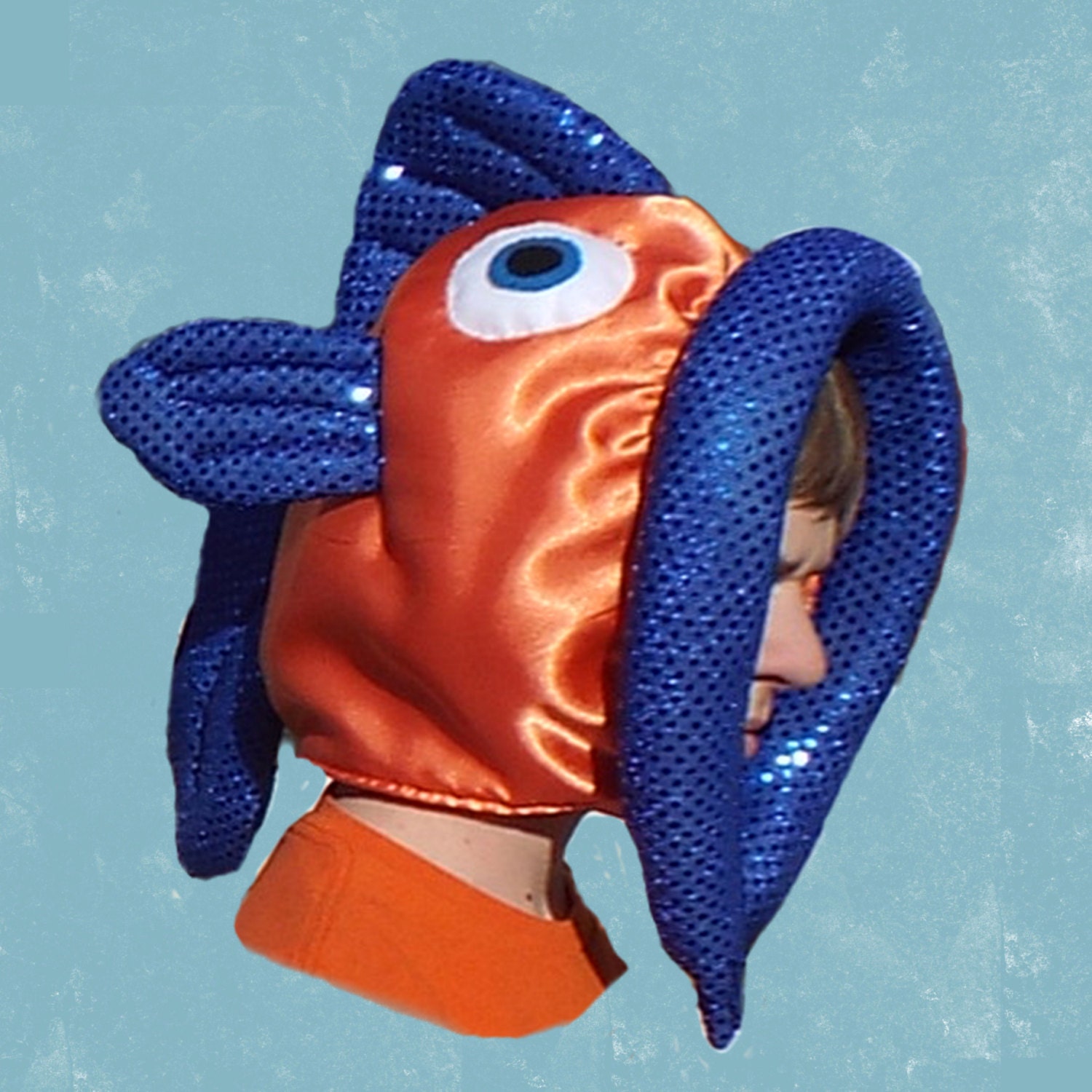 Fish Hat Costume Fits Adult or Child Fully Lined Etsy