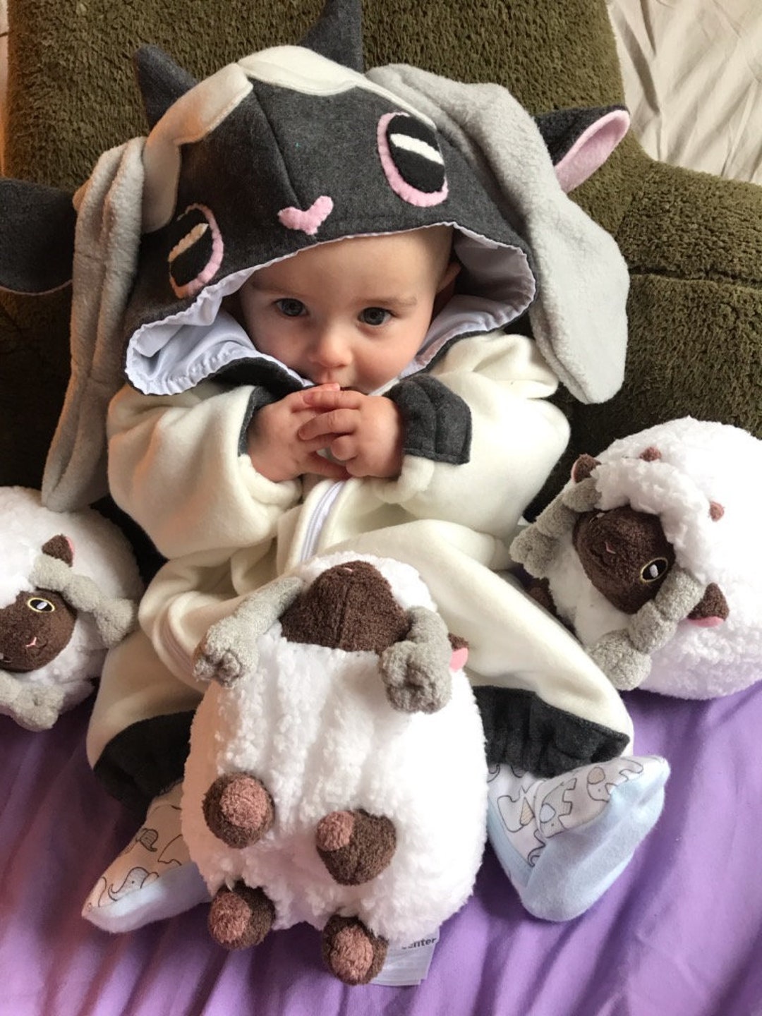 Pokemon Wooloo Costume Custommade Child Sized Etsy