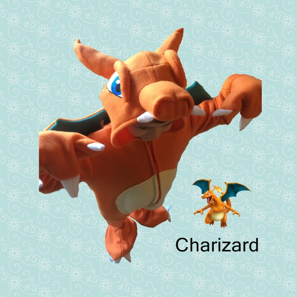 Pokemon Charizard Costume Child