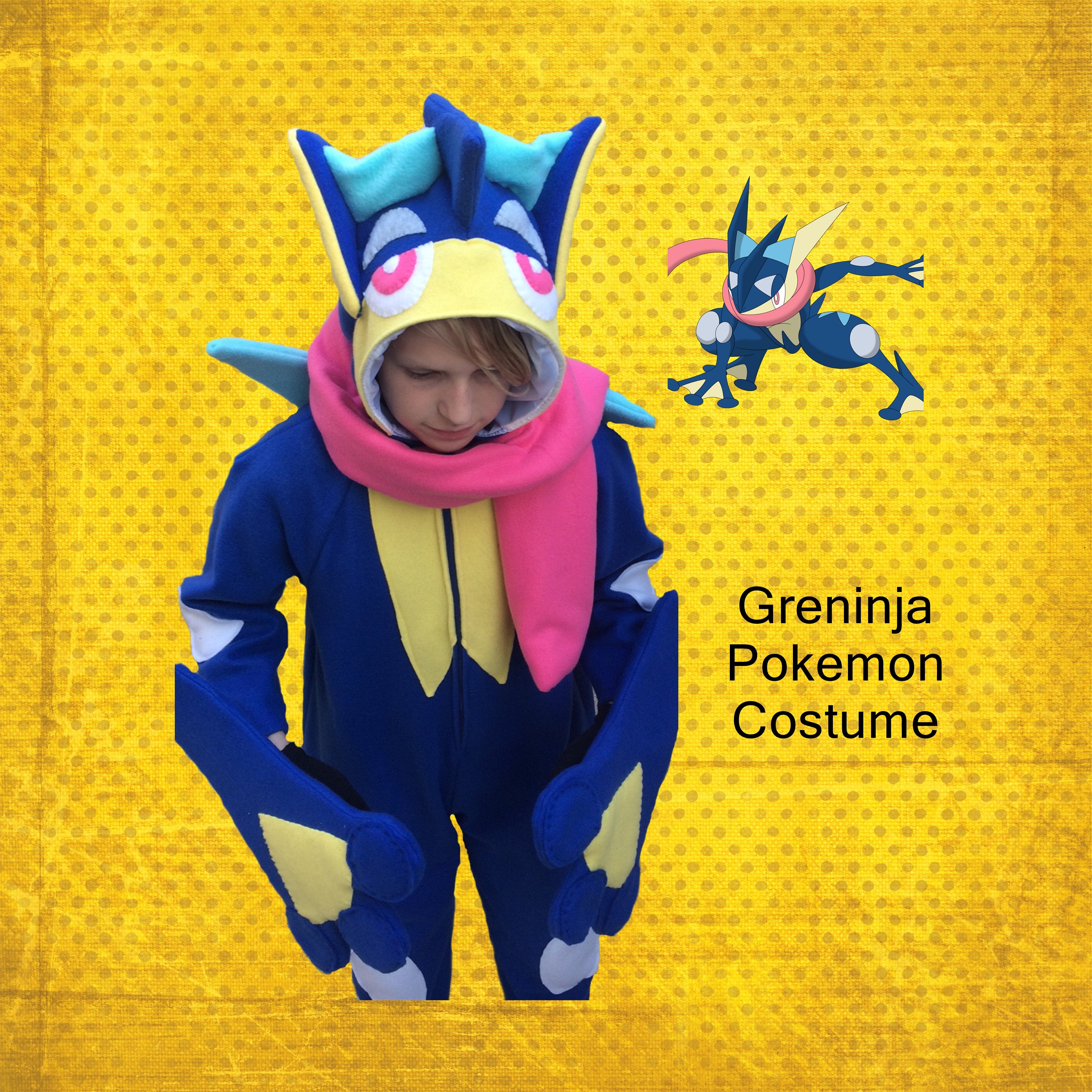 Pokemon Greninja Costume Child 