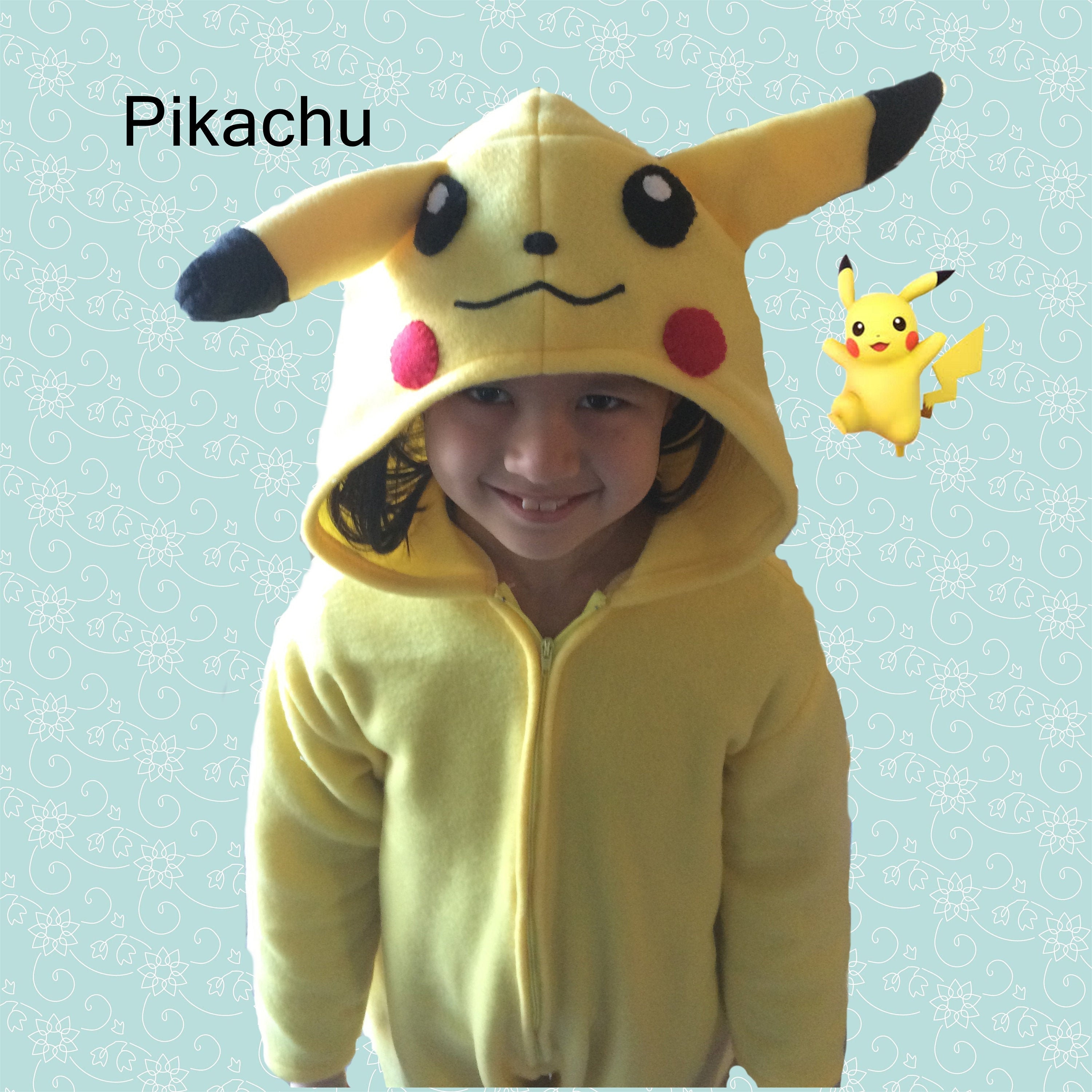 Z-C1-1 Pokemon Pikachu Womens Halloween Dress Fancy Cosplay Cartoon Costume