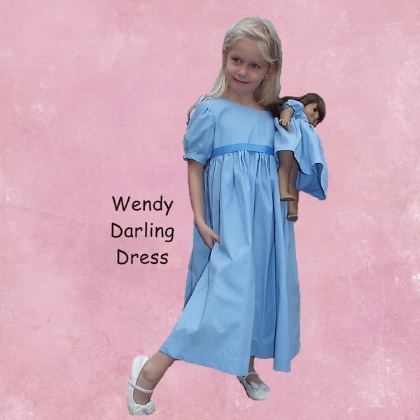 Wendy Darling Robe Taille 4-14