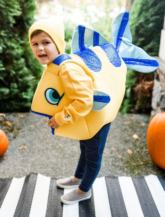 Flounder Fish Body Costume 