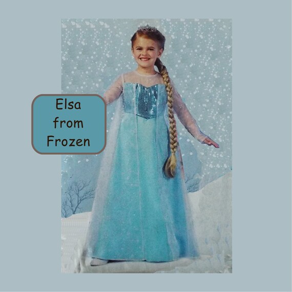 frozen dress for 7 year old