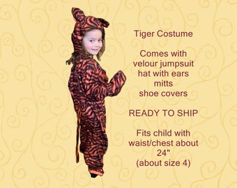 Tiger READY TO SHIP Costume