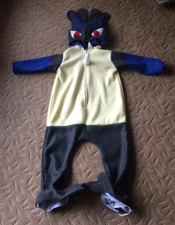 schuifelen soort Taille Pokemon Lucario Kostuum Kind - Etsy België