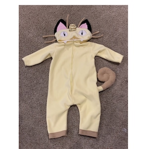 Pokemon Meowth Costume Custom-made Child Sized image 8