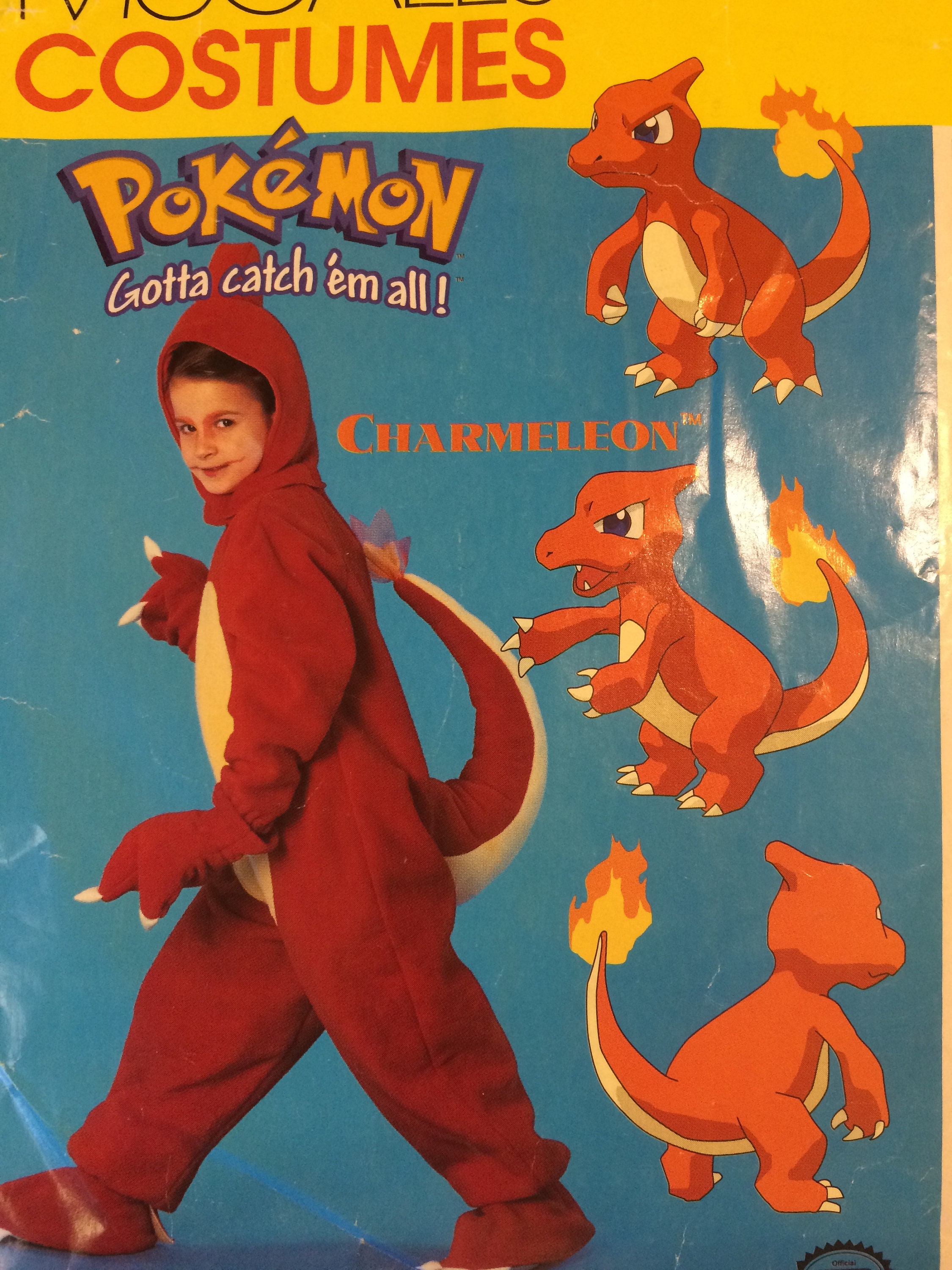 Pokemon Charmeleon Costume Child Sizes 4to8 - Etsy