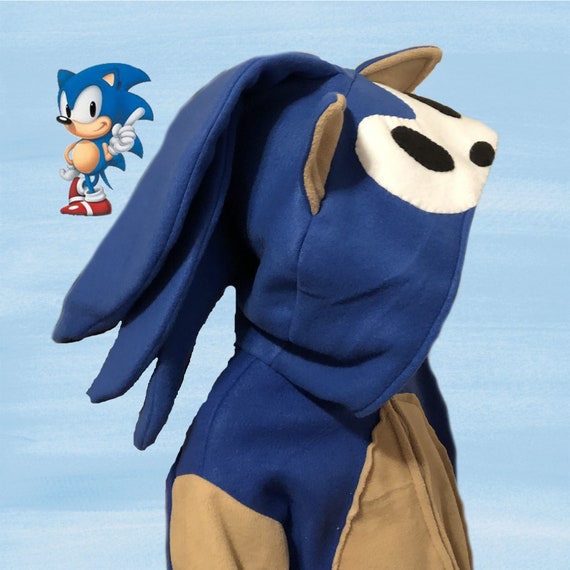 Costume Sonic Su misura per bambini -  Italia