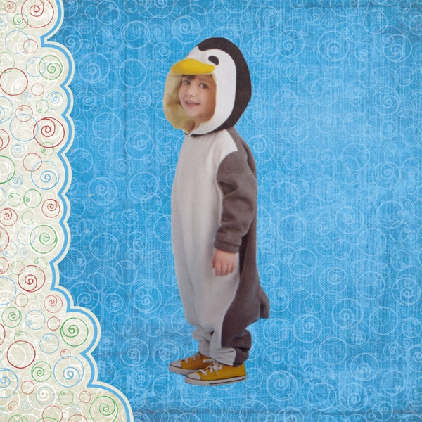 Traje de pingüino para niño pequeño