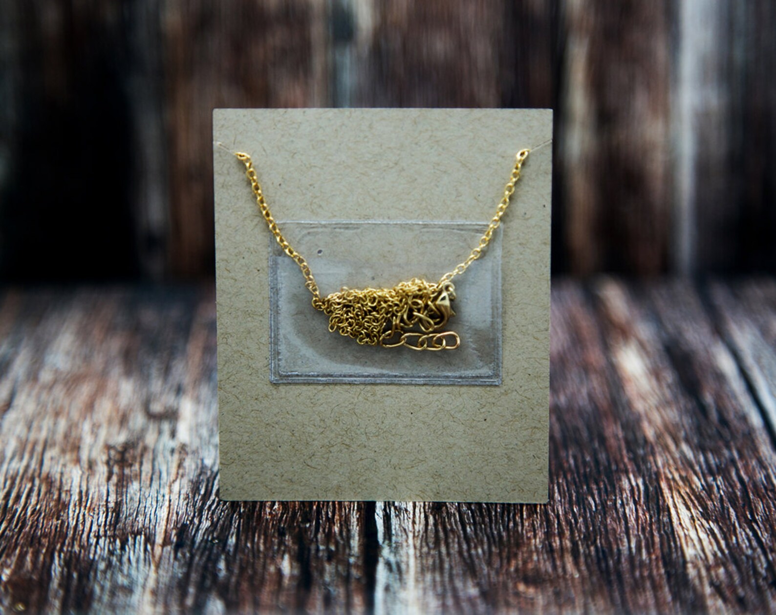 Necklace Chain Adhesive Pouch Necklace Chain Pocket Jewelry Etsy