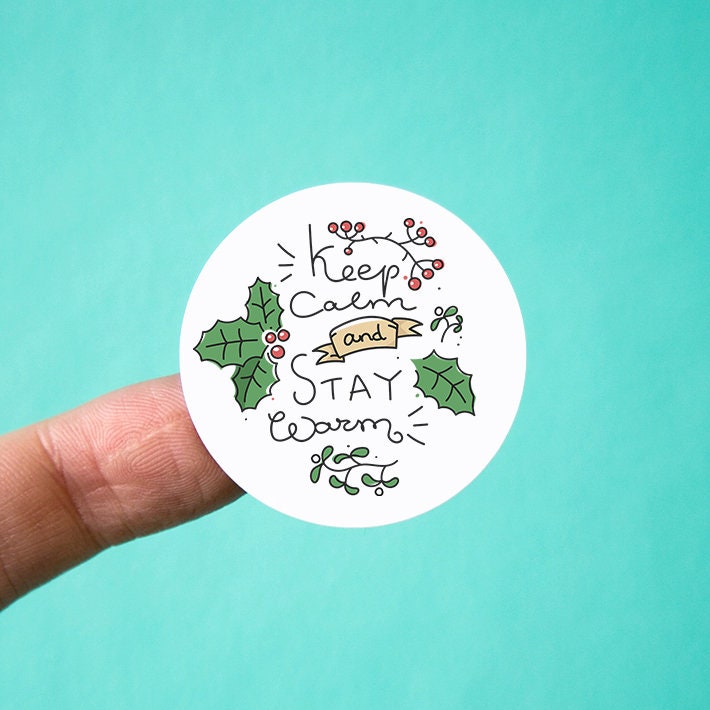 Stay Warm Sticker - Etsy Stay Warm Sticker - Etsy