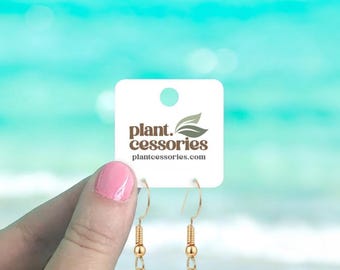 Custom Mini Earring Cards 1.5" Set of 95 Cards, Hanging Jewelry Display Cards, SH0079-01