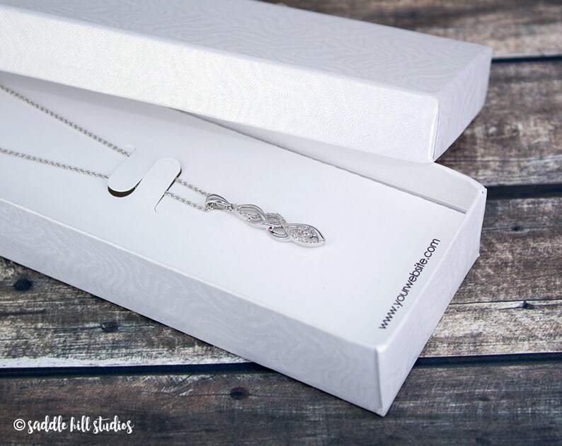 Gift Box Jewelry Card Inserts 8 X 2 X 1 Etsy