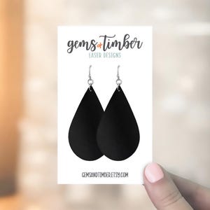 Tarjetas para pendientes personalizadas con su logotipo o texto, tarjetas grandes para exhibir pendientes para embalaje, rectángulo de 3 x 5 pulgadas, juego de 30 unidades, SH0012-07-E