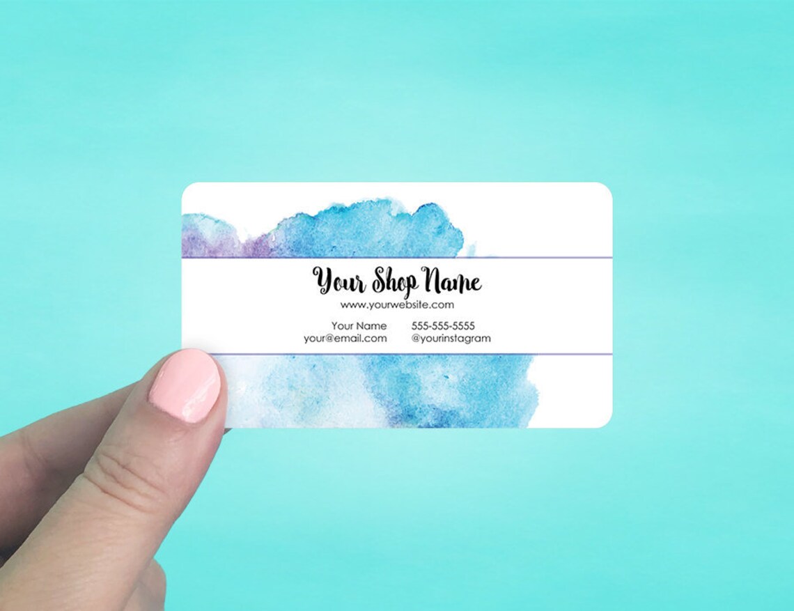 Business Cards Custom Business Cards Personalized Business Etsy