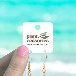 Juego de 95 tarjetas para exhibir joyas en miniatura personalizadas de 1,5" y para colgar, SH0079-01