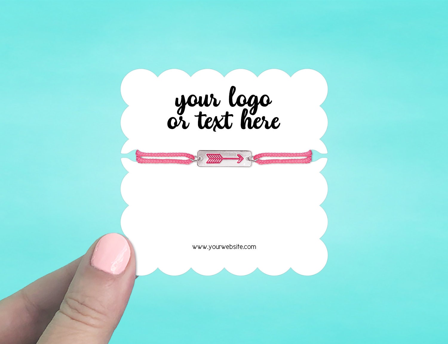 42 Bracelet Cards 3 X 3 Blank or Custom Bracelet Etsy