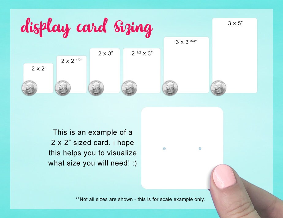 42 Bracelet Cards 3 X 3 Blank Or Custom Bracelet Etsy