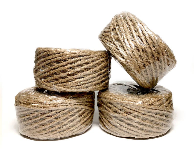 3mm Natural Twice Jute Twine Sisal Twine Rustic Twine Etsy