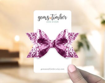 Custom Hair Bow Display Cards | Rounded Rectangle | Set of 30 3 x 5" | SH0014-07