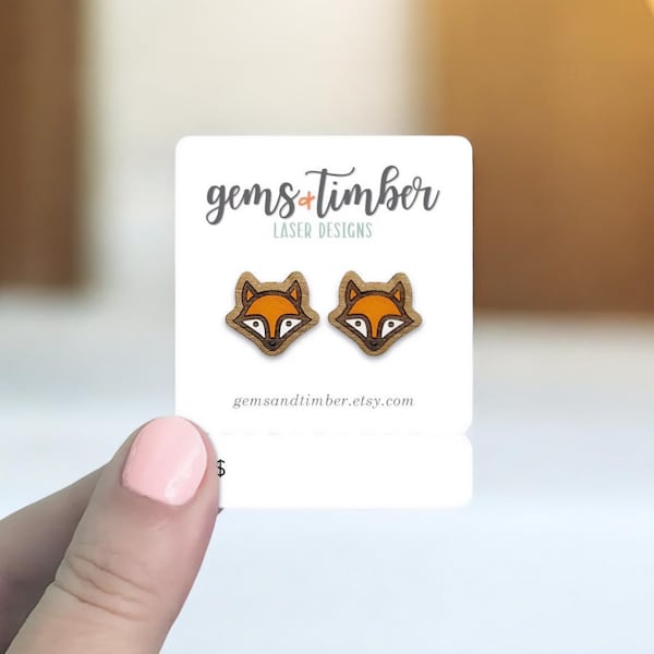 90 Earring Cards 2 x 2.5", Custom Earring Cards, Personalized Earring Display Cards, Jewelry Cards, Tear Off Earring Cards, SH0015-02-E