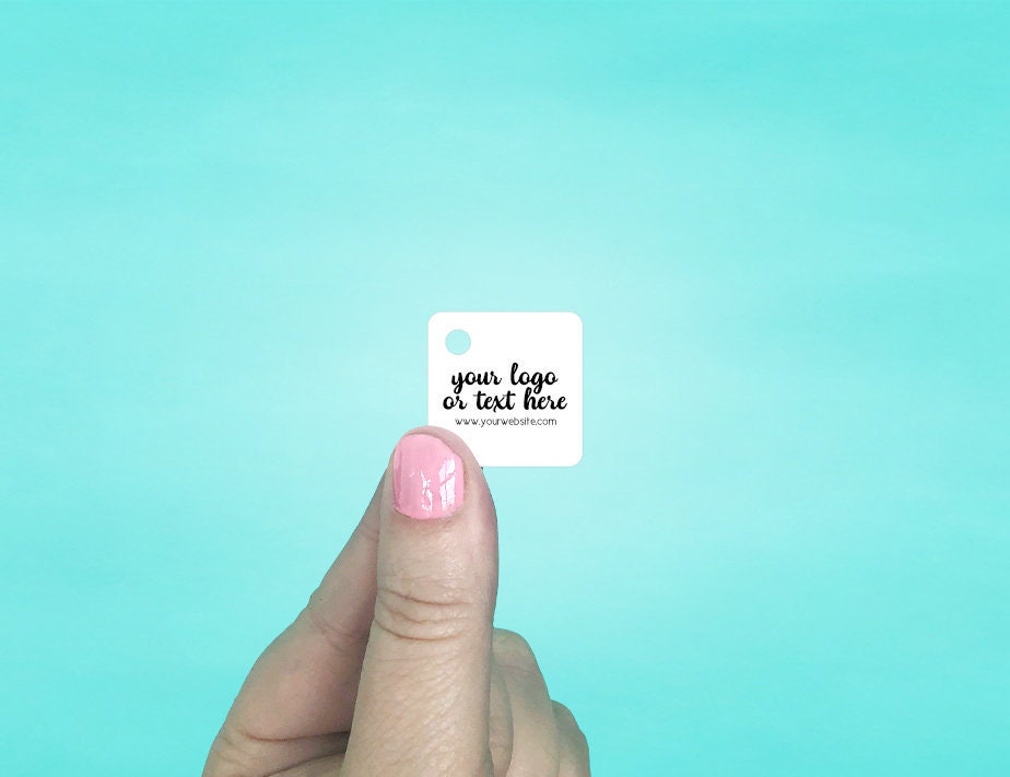 120 Custom Tags 1 X 1
