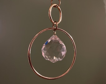 Bruised Big Drop Rainbow Sun Catcher