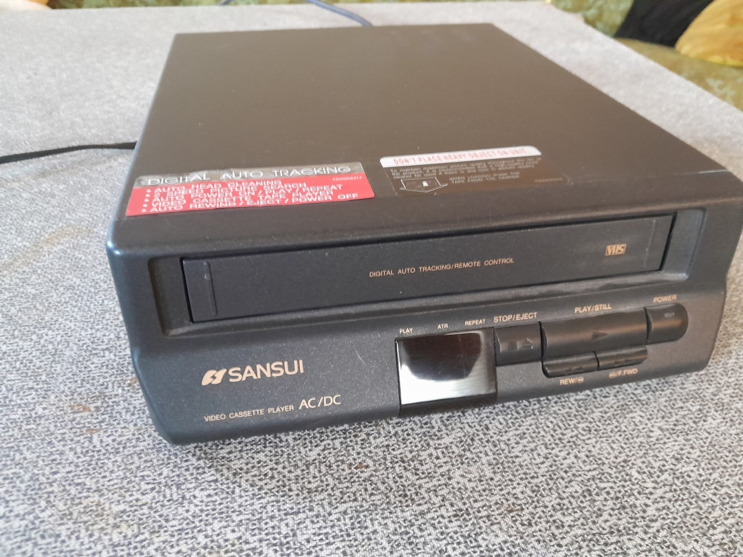 Sansui Compact VCR VHS Player/recorder VCP1505 Video Tape Etsy