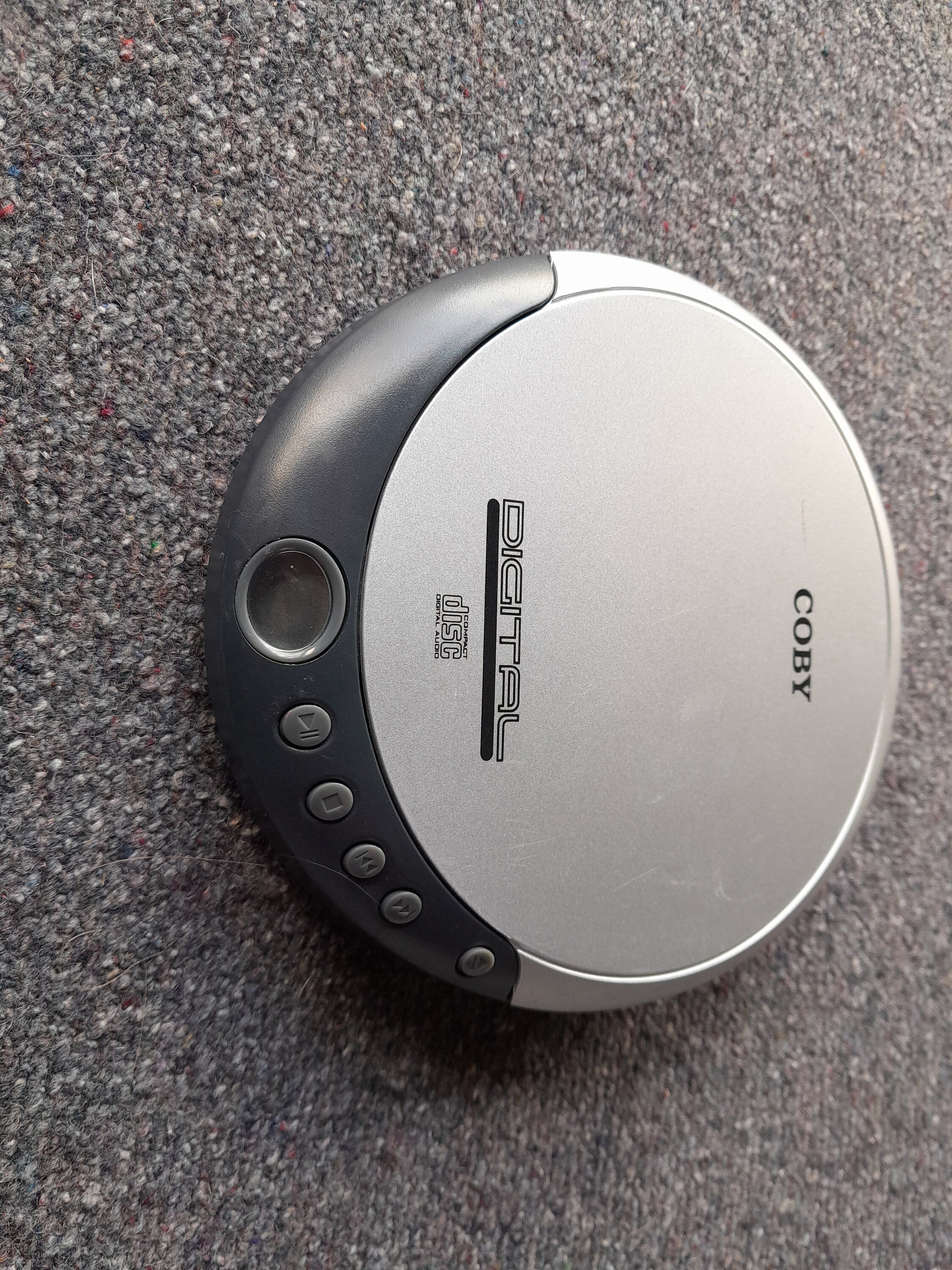 Coby Portable CD Player Walkman Discman 90s Etsy