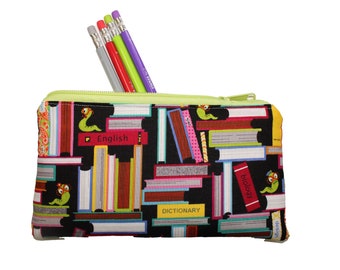 Emily Pencil Pouch Book Lover