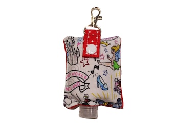 Hand Sanitizer/Lotion Caddy Disney Sketch