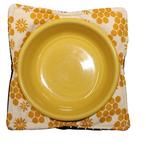 Reversible Bowl Golden Honeycomb